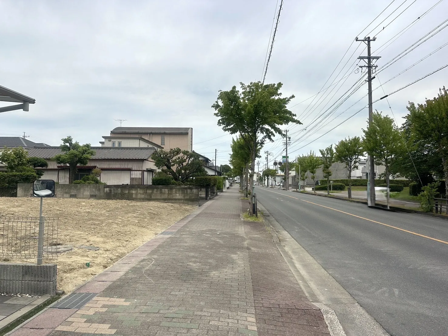 前面道路