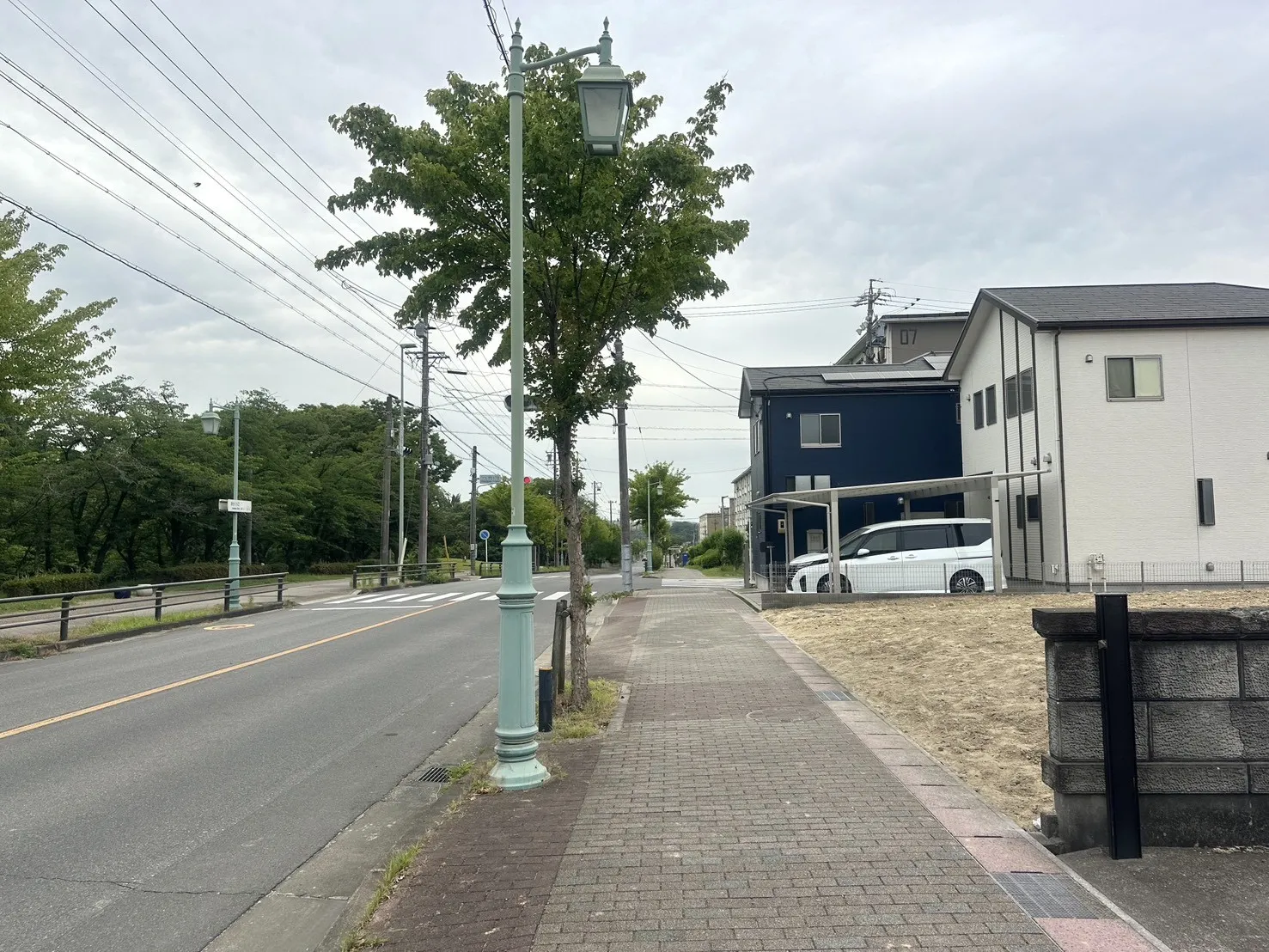 前面道路