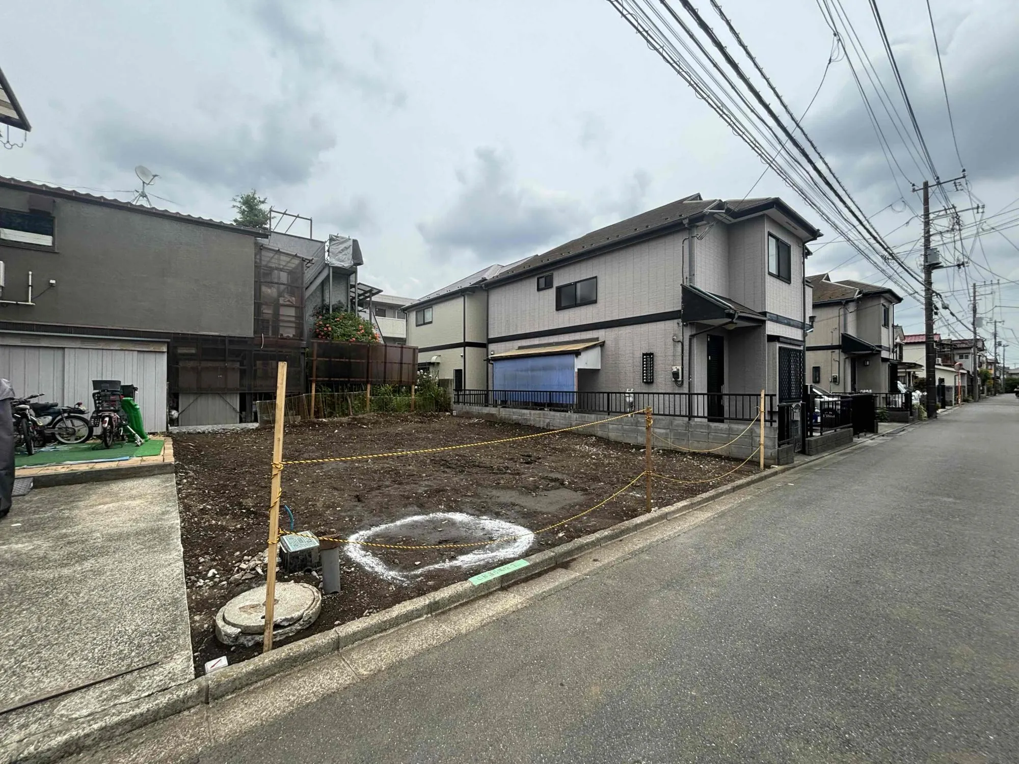 更地道路②(2026年6月14日撮影)