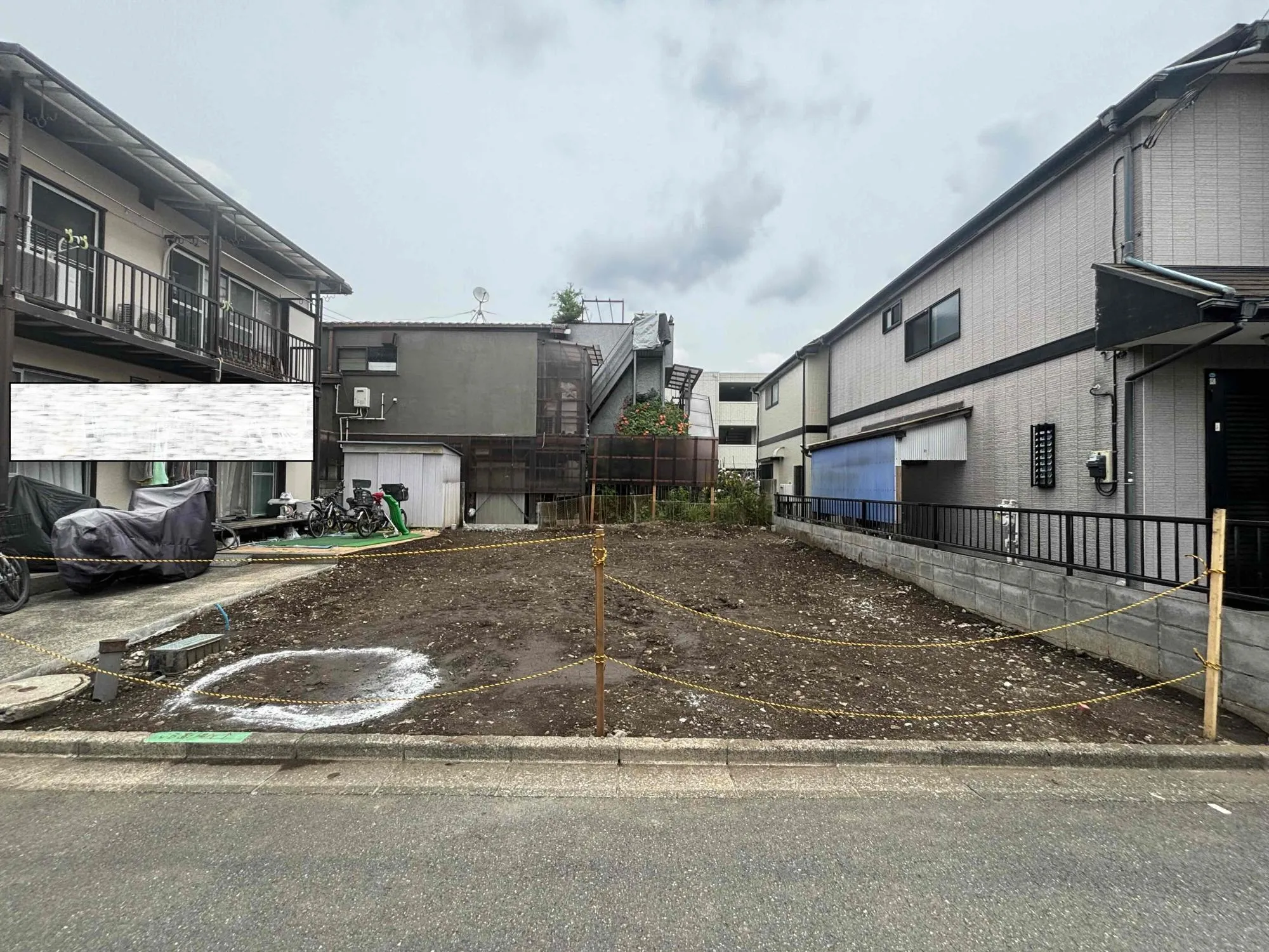 現場道路①(2026年6月14日撮影)