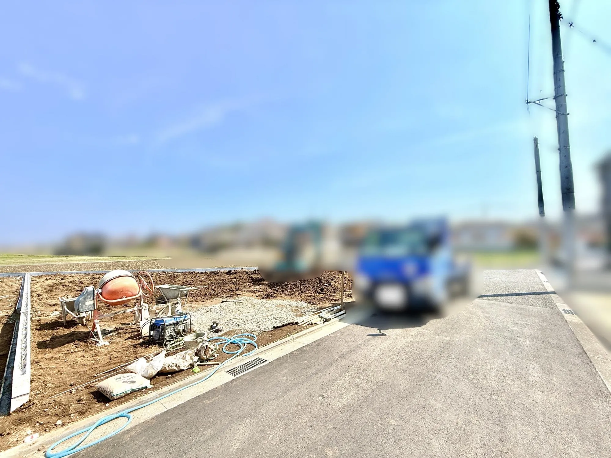 前面道路含む現地写真