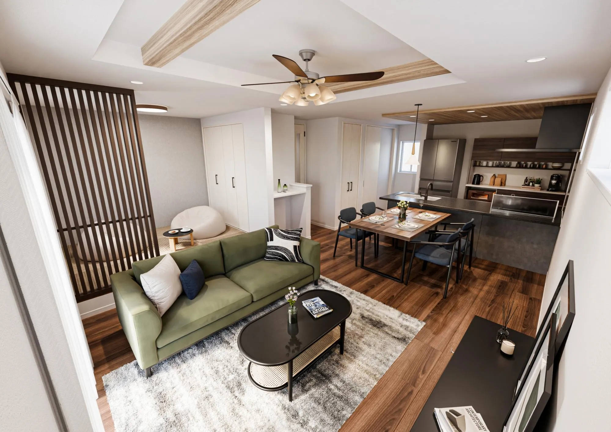 リビング(完成予想図)