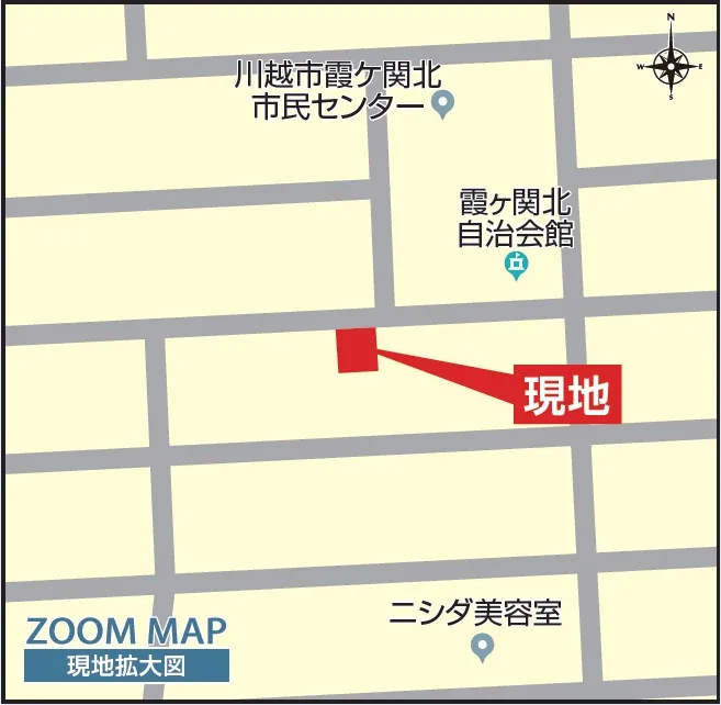 現地拡大図