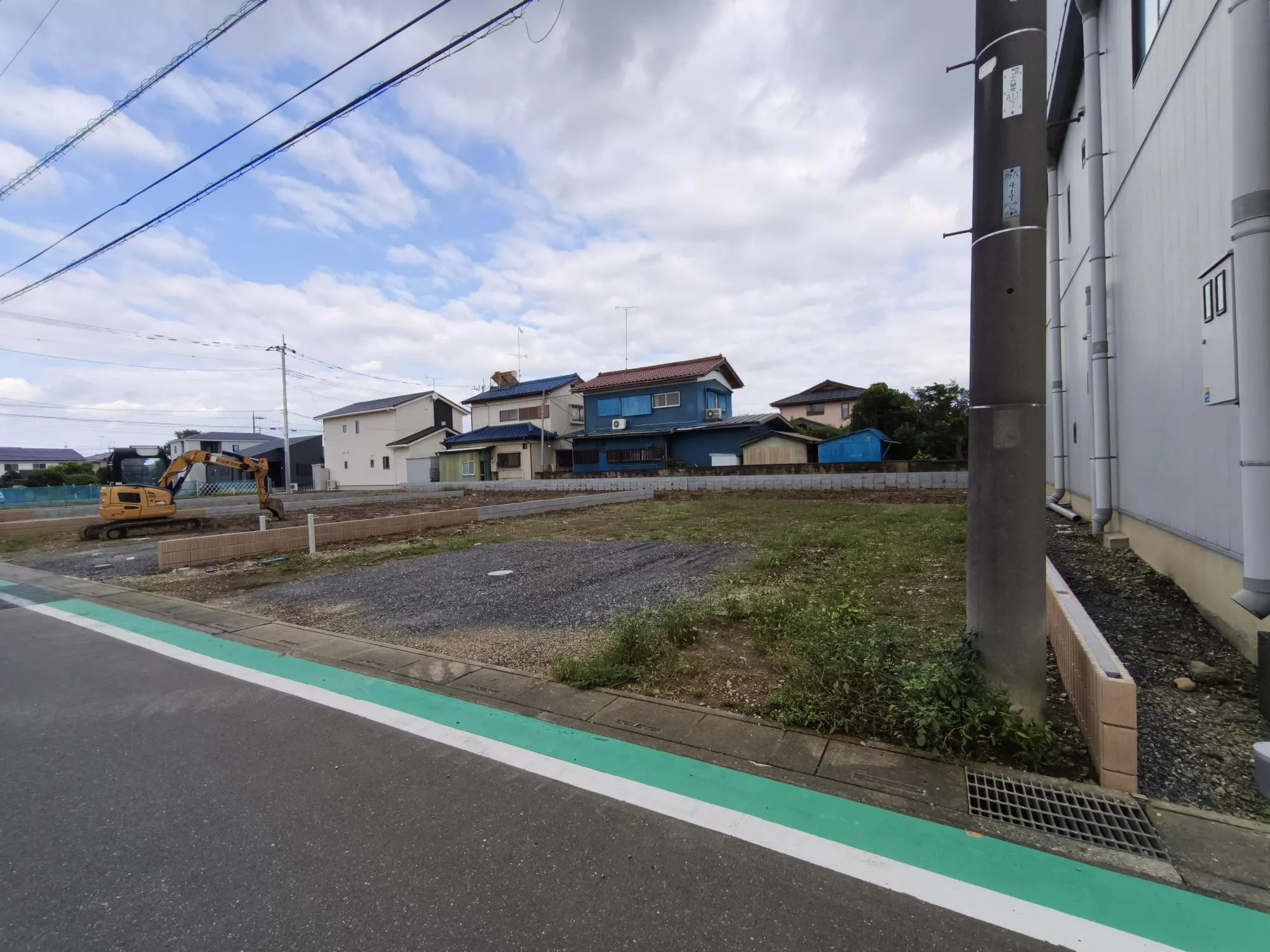 現地写真 9月撮影 1号棟