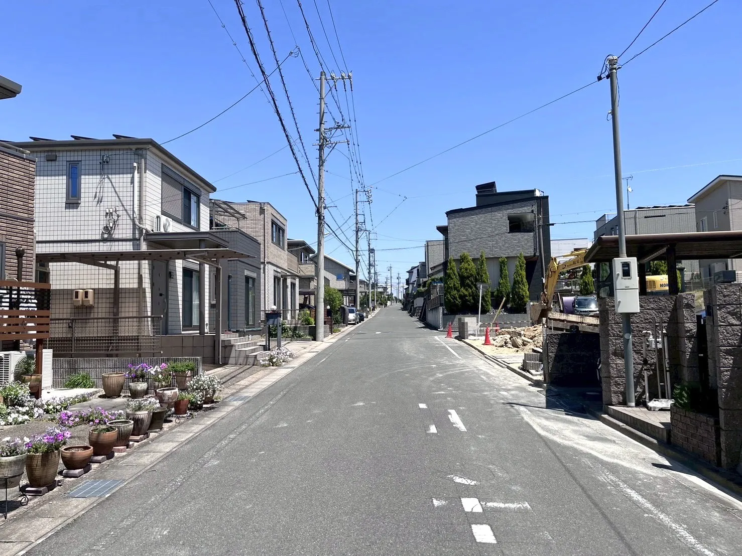 前面道路