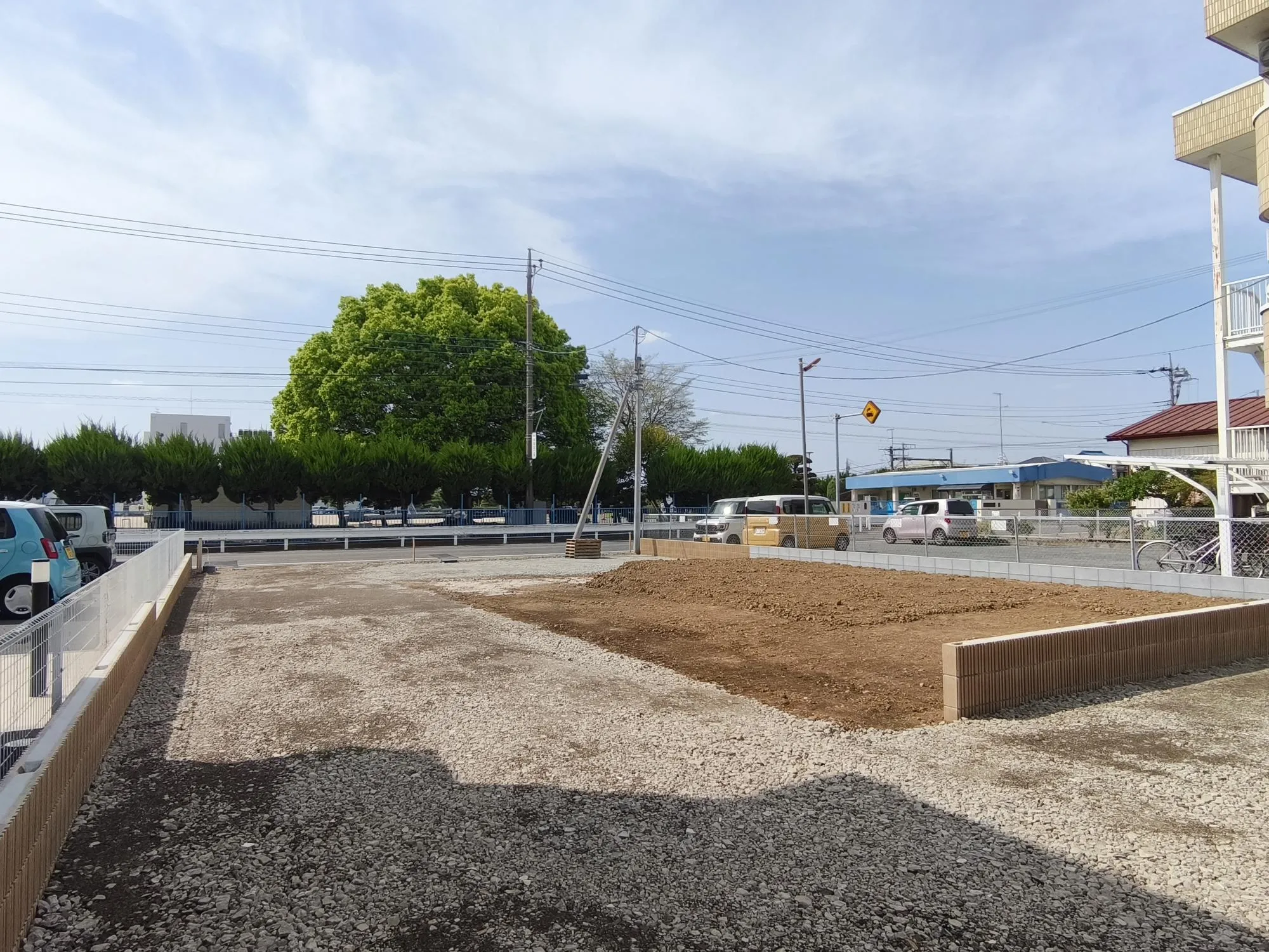 1号棟現地写真　4月撮影