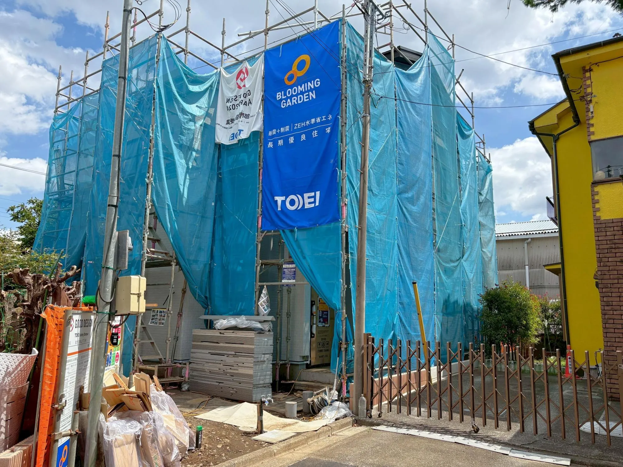 閑静な住宅街