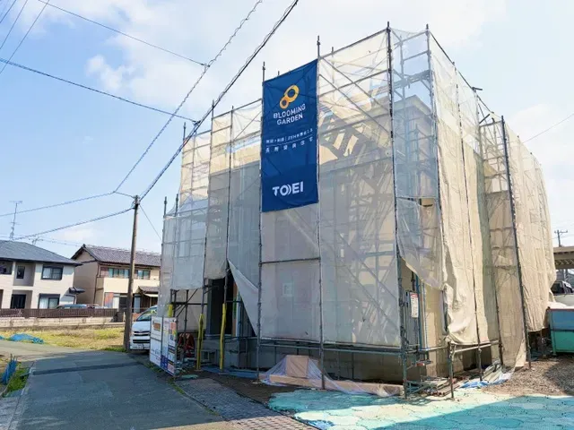 外観写真(上棟時)