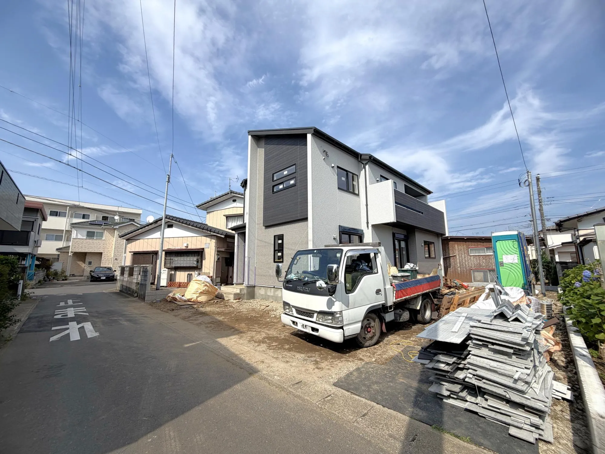 足場外れました