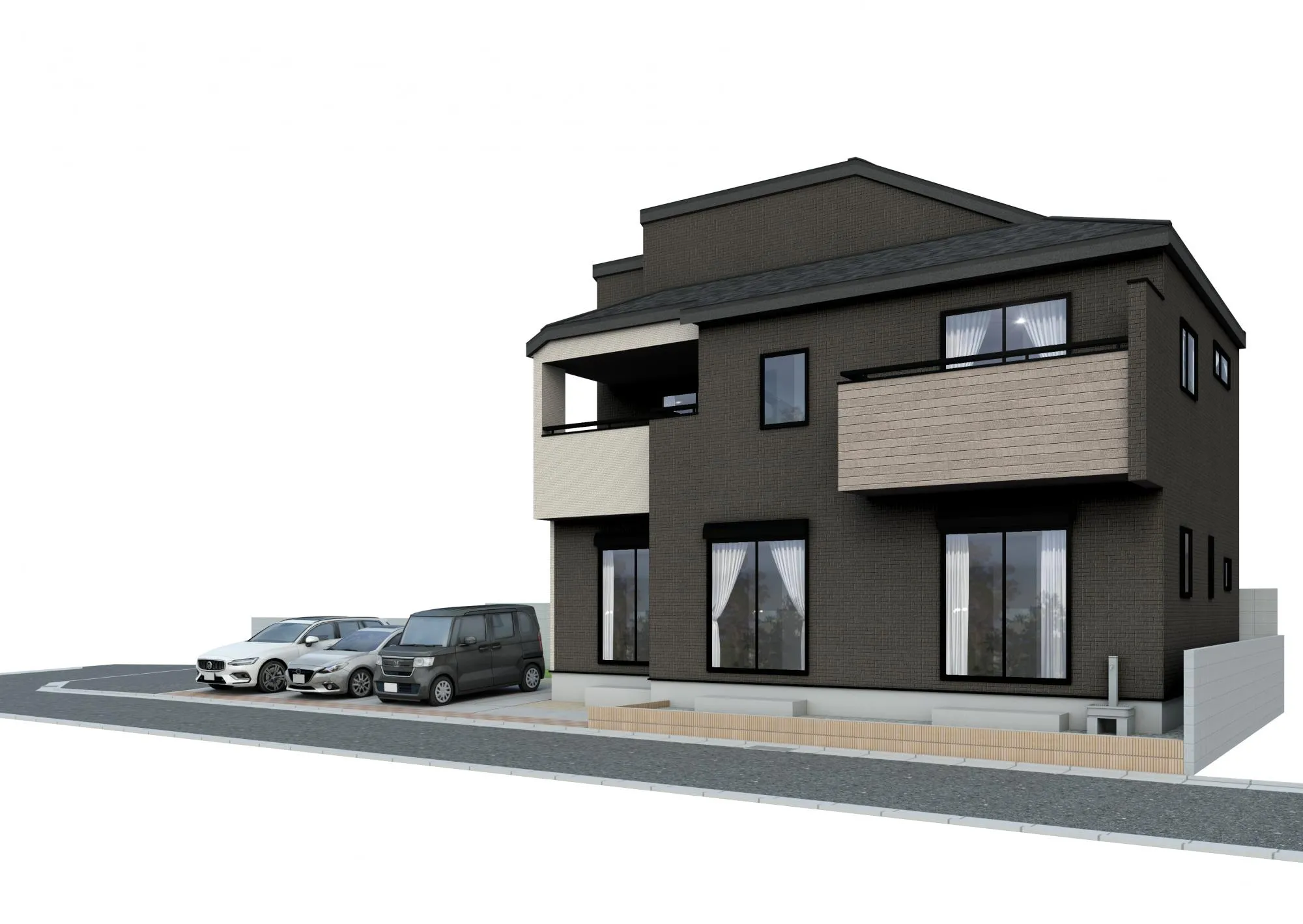 外観イメージパース