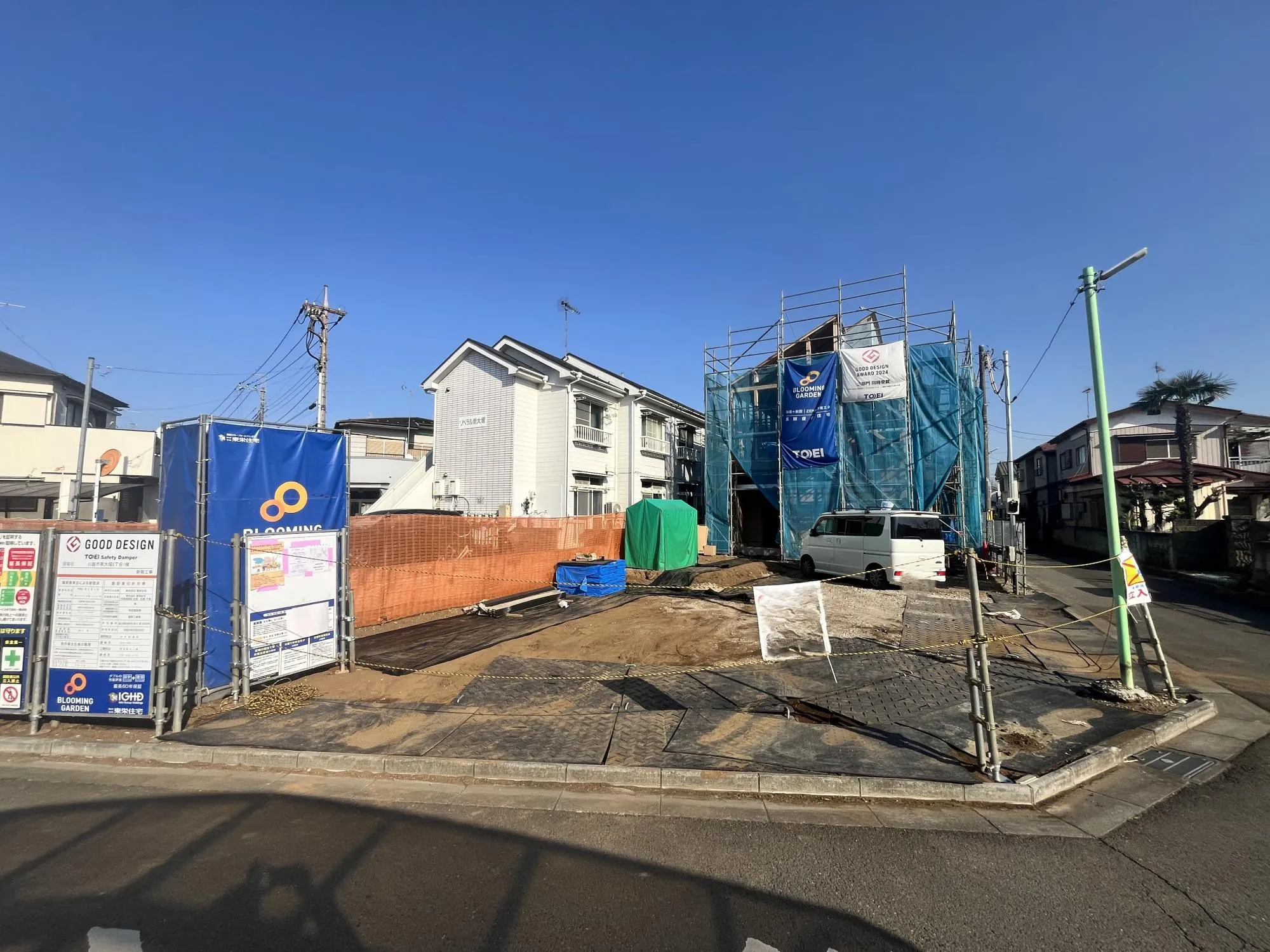 上棟致しました♪