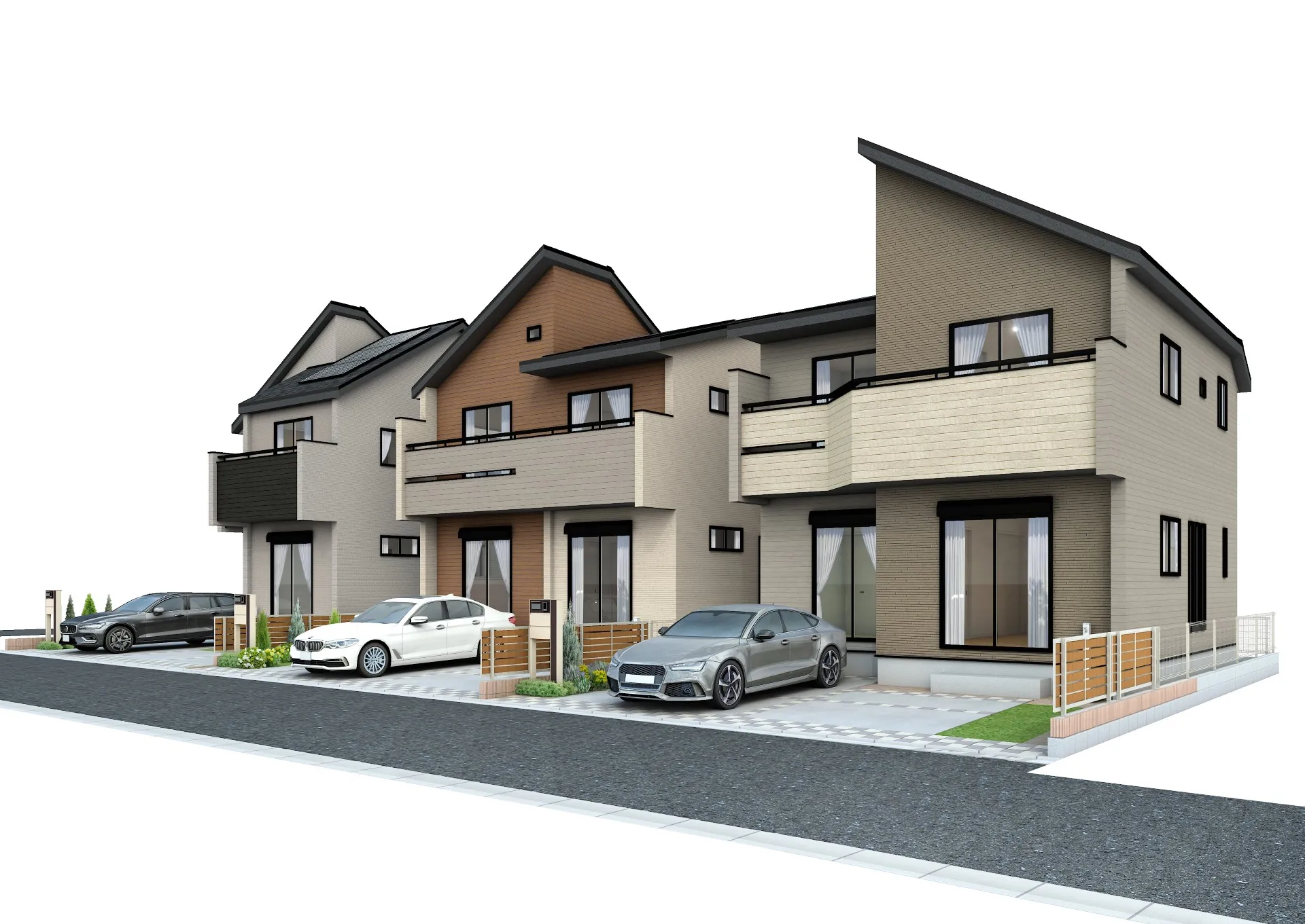 【完成予想図(外観)】