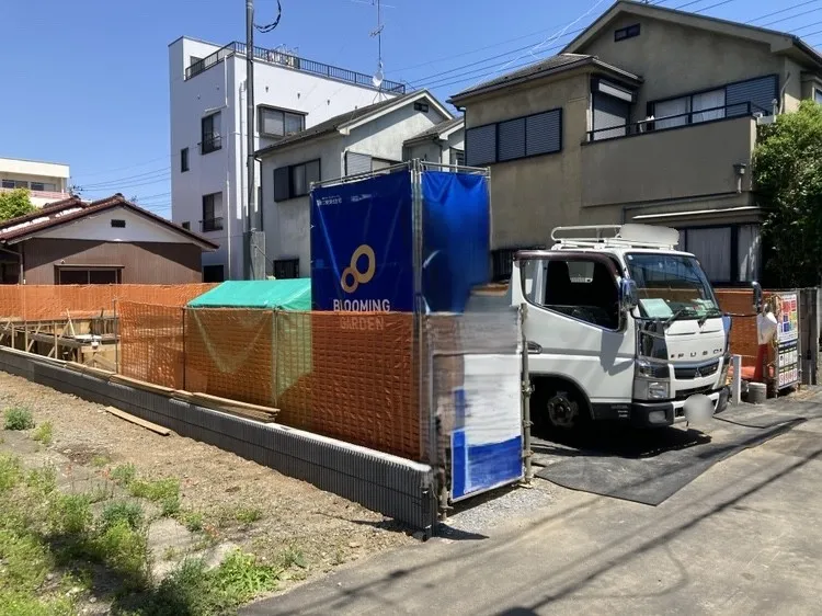 完成が待ち遠しい建築中の新築住宅です!新しい暮らしのイメージが広がります☆