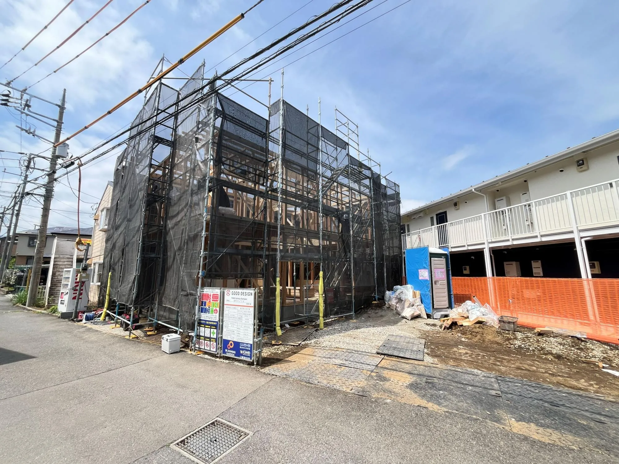 当社売主!
上棟致しました。