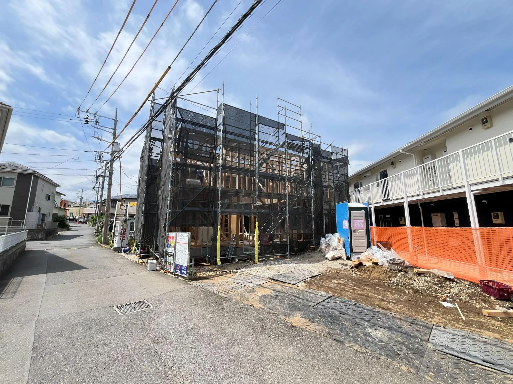 完成が楽しみな物件です。