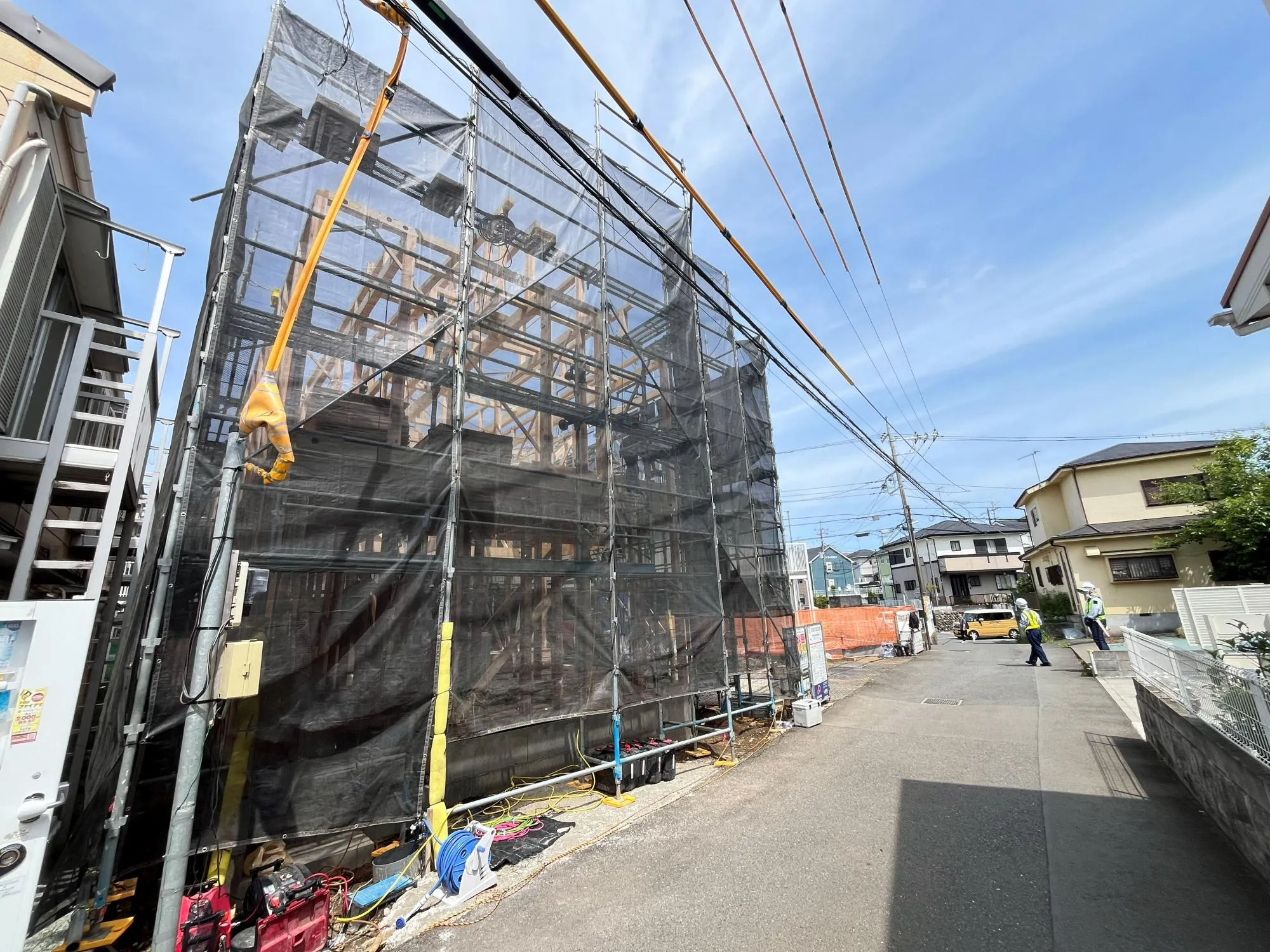 開放感のある現地です。