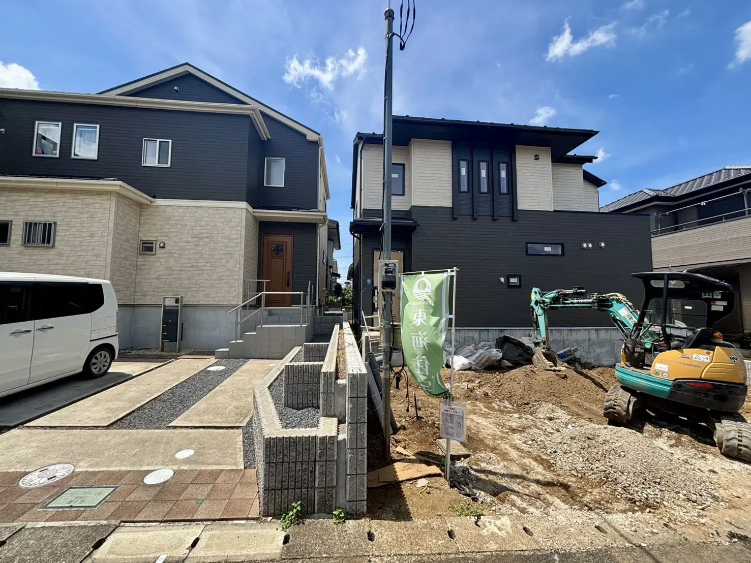 前面道路含む現地写真(7/19撮影)