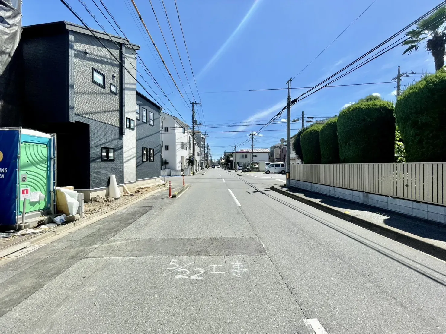 ≪前面道路≫8.8現在