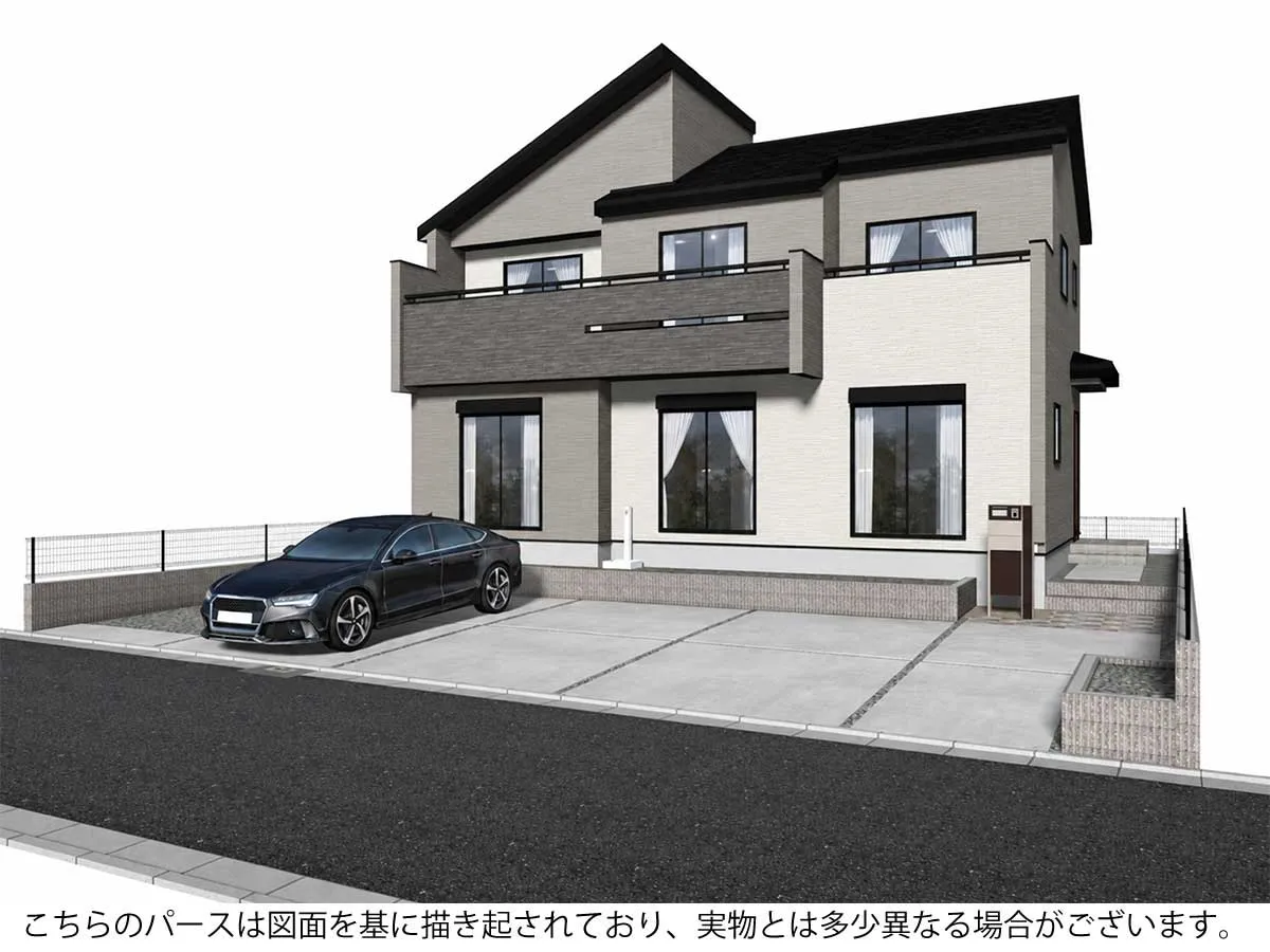 外観完成予想パース