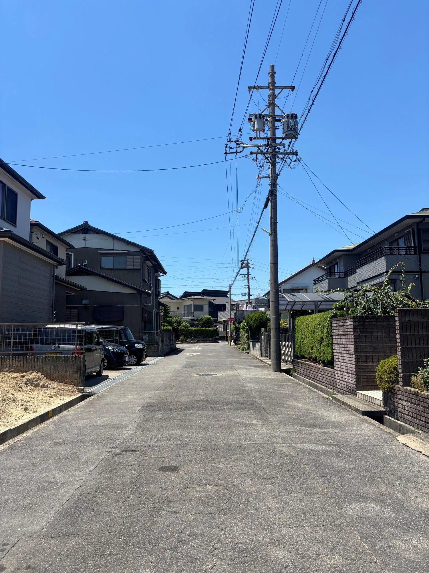 前面道路写真(2026.5.30撮影)
