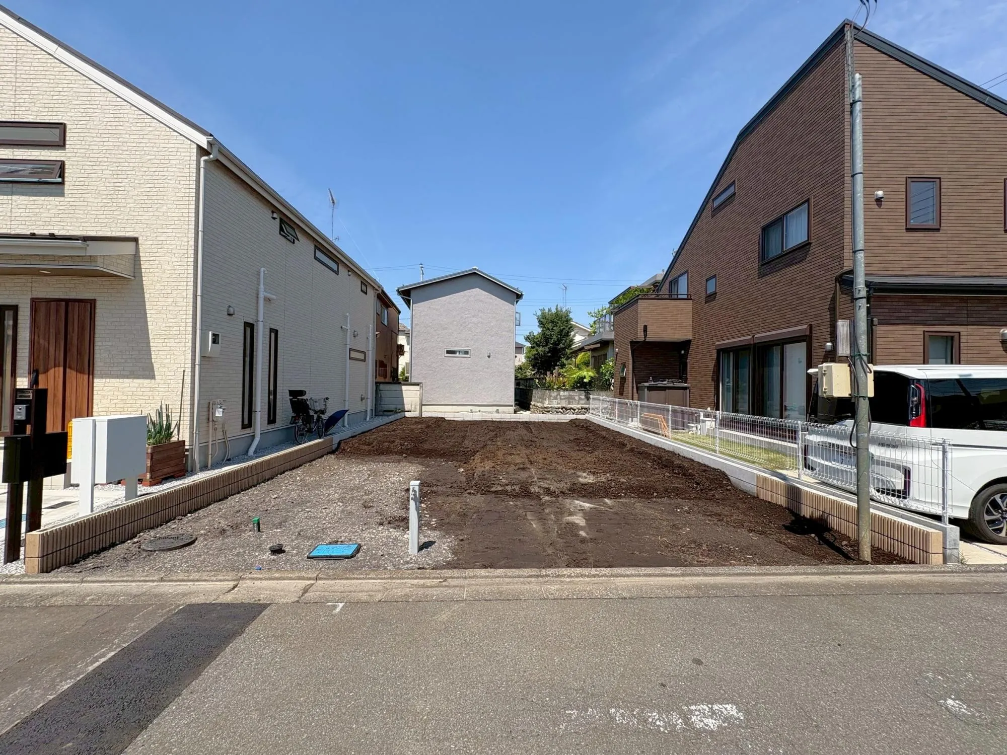 閑静な住宅街の現地♪♪