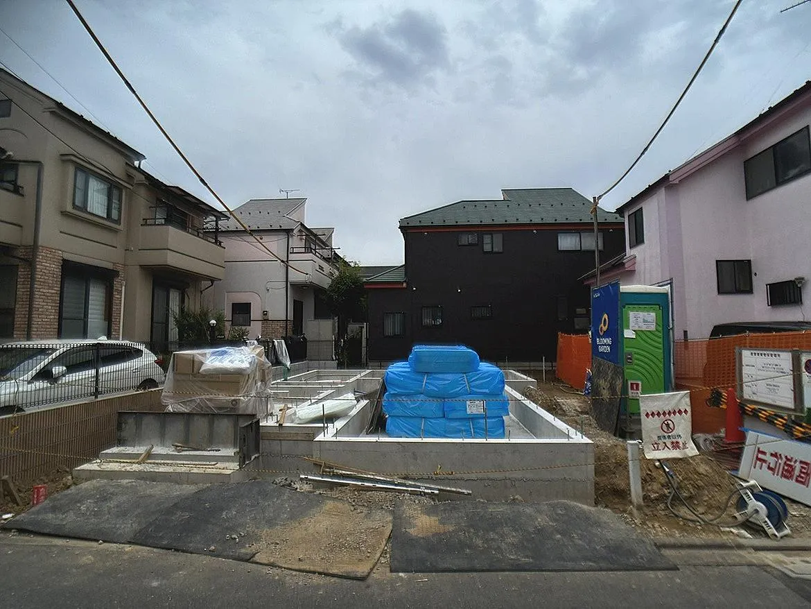 基礎着工写真