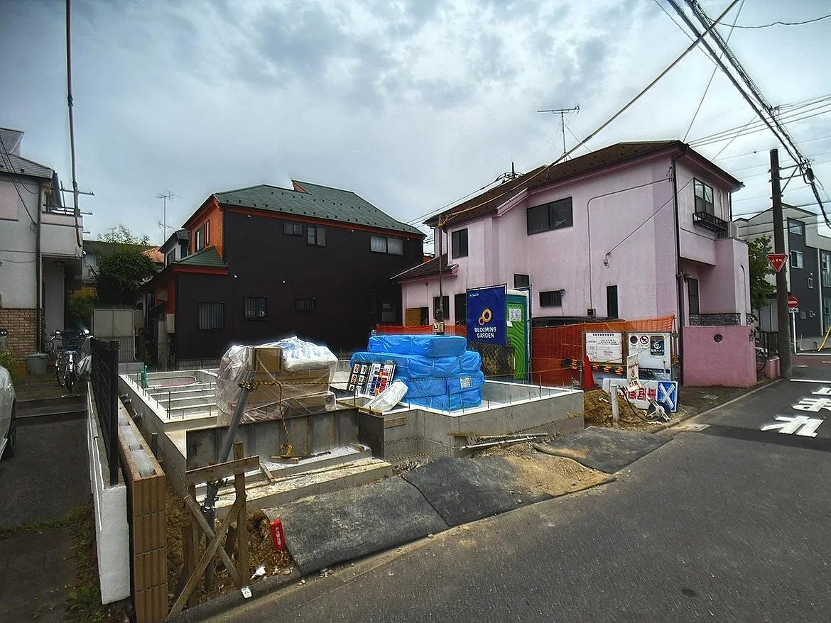基礎着工写真