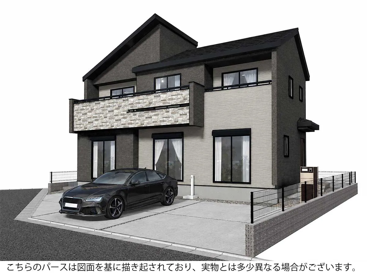 外観完成予想パース