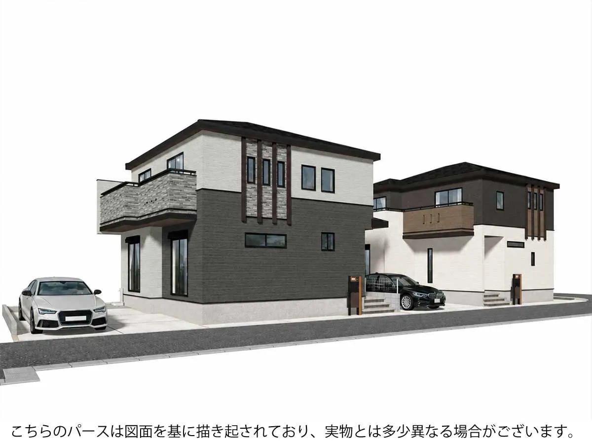 外観完成予想パース