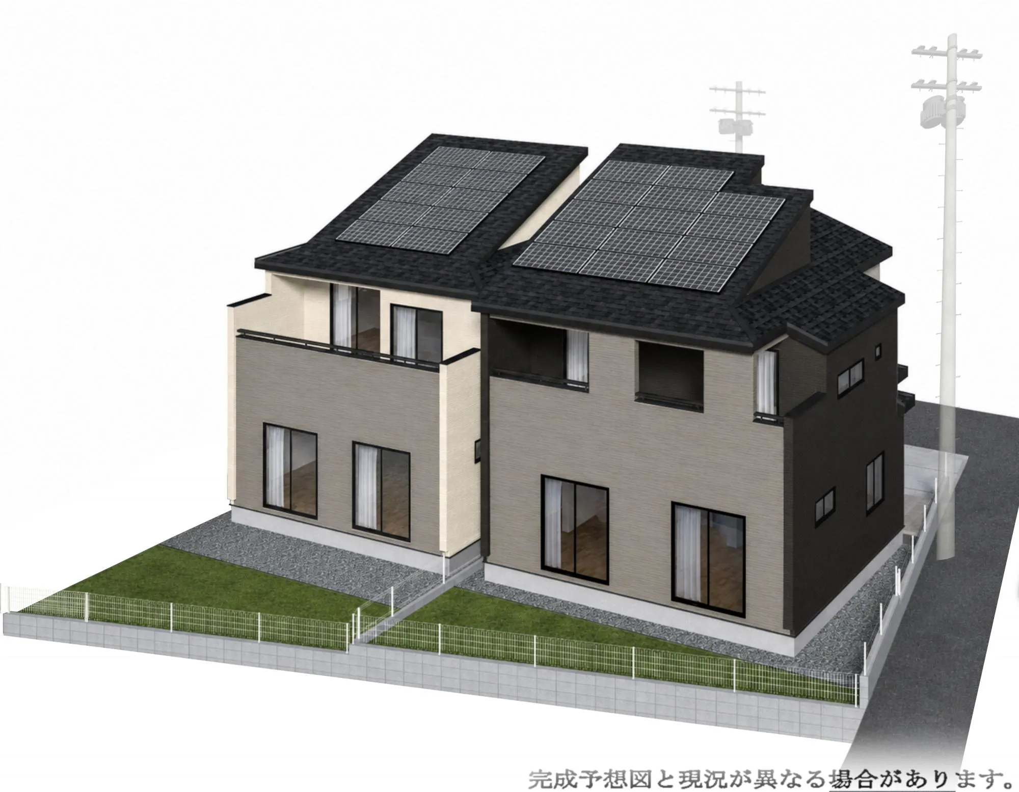 【外観完成予想図】
