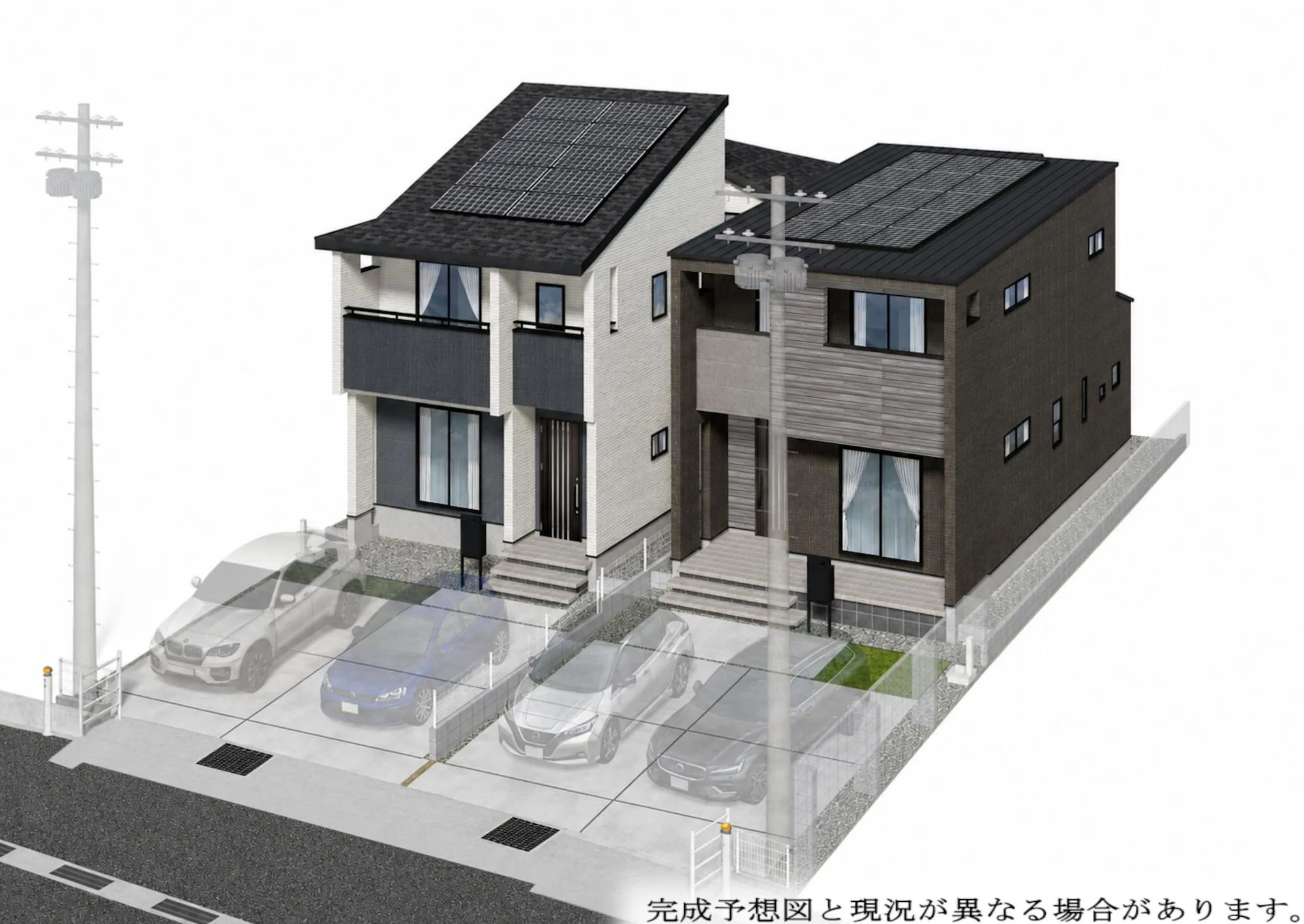 【外観完成予想図】