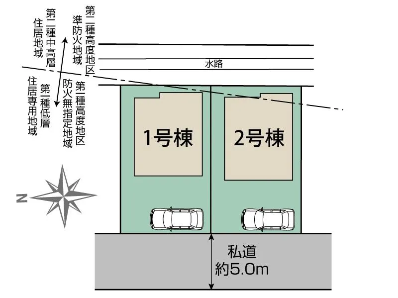 区画図