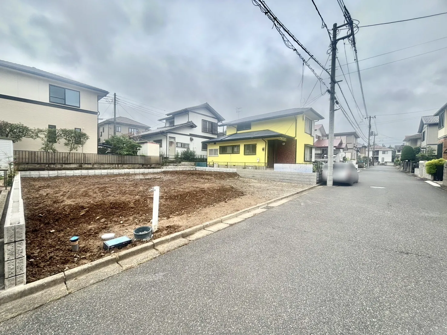 前面道路含む現地写真(6/21撮影)