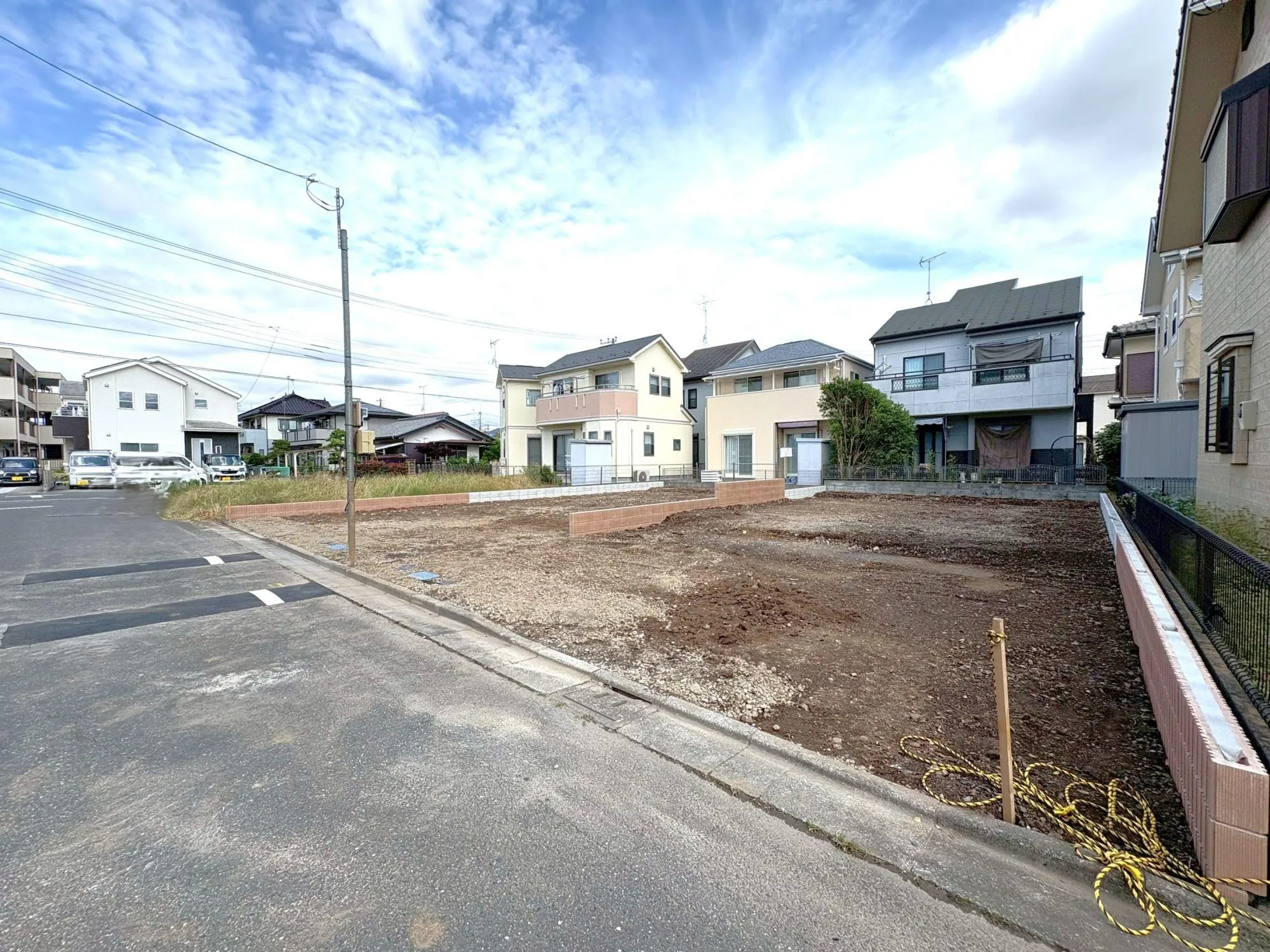 陽あたり良好な現地♪♪