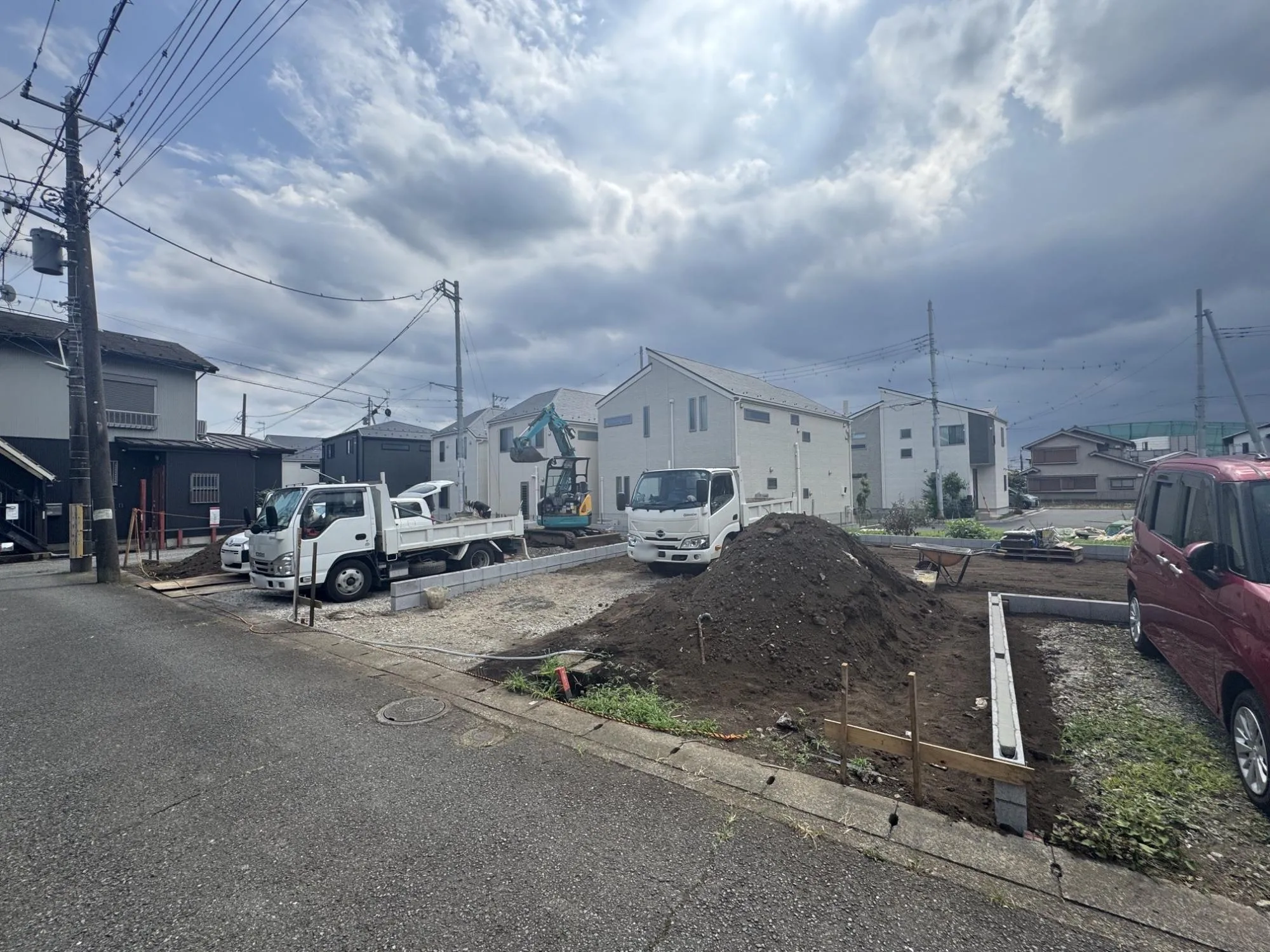 現地土地写真　7月27日撮影