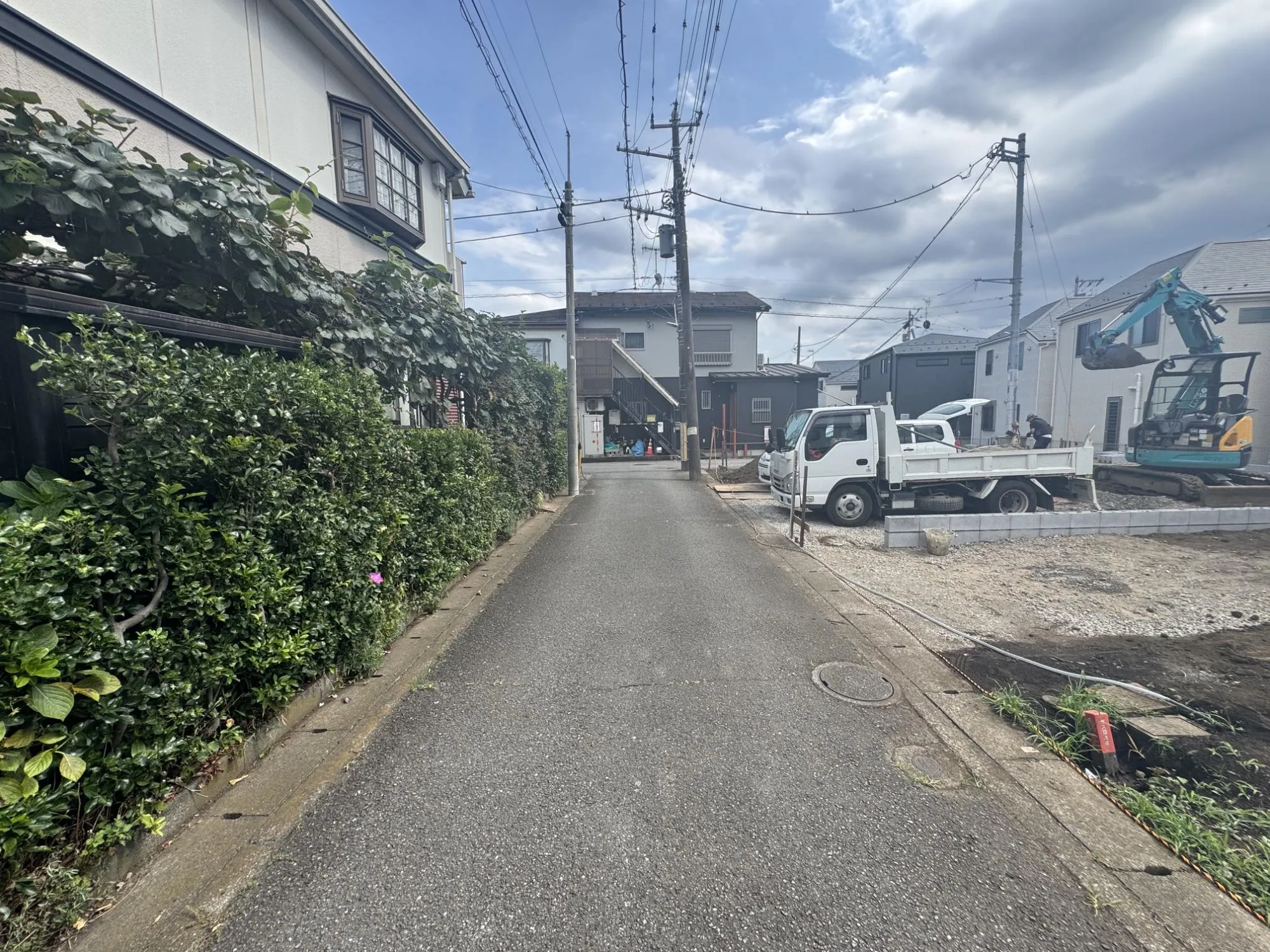 前面道路