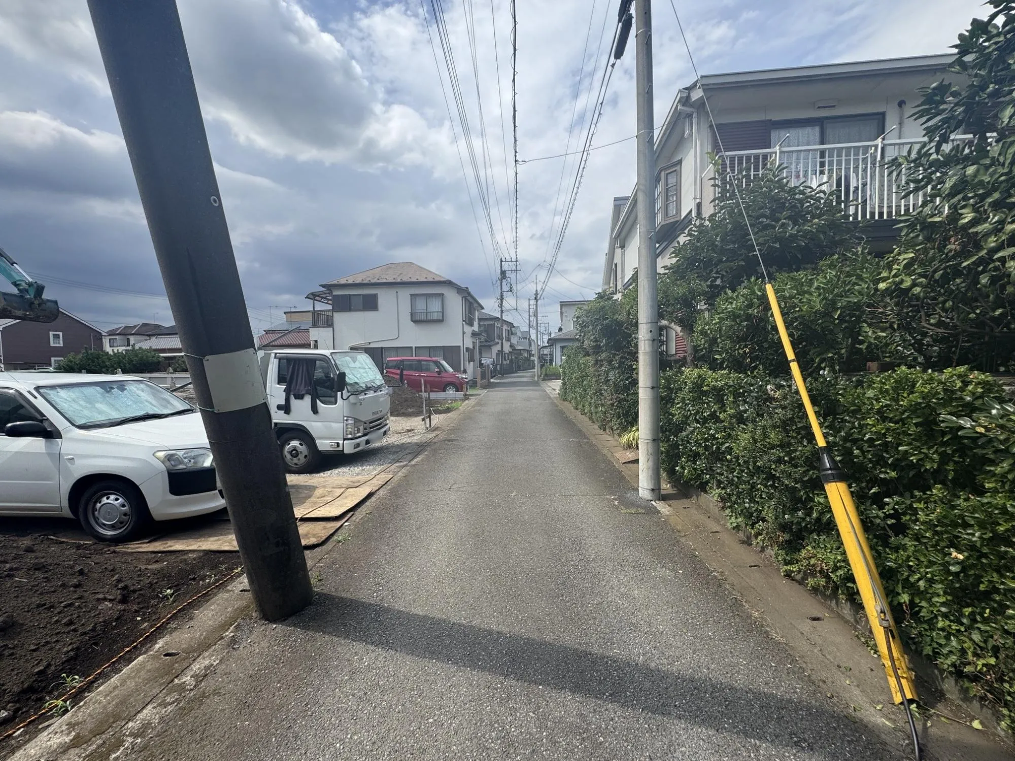 前面道路