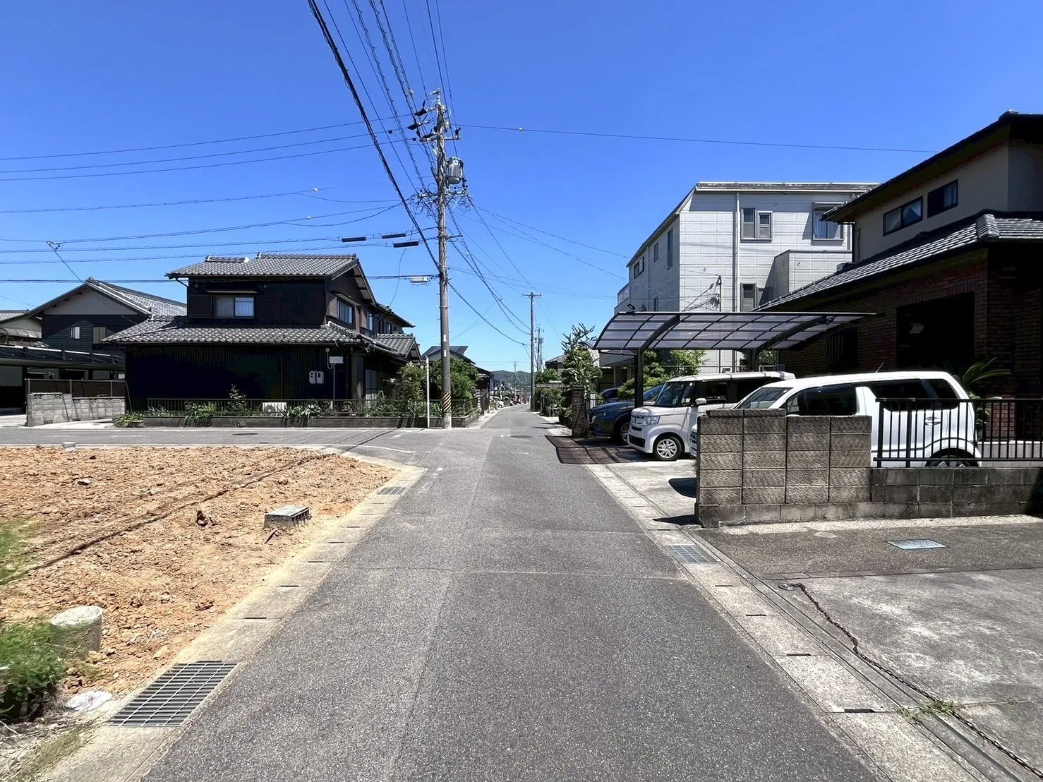 前面道路