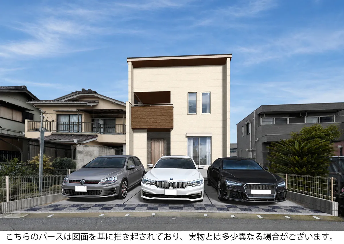 外観完成予想図
