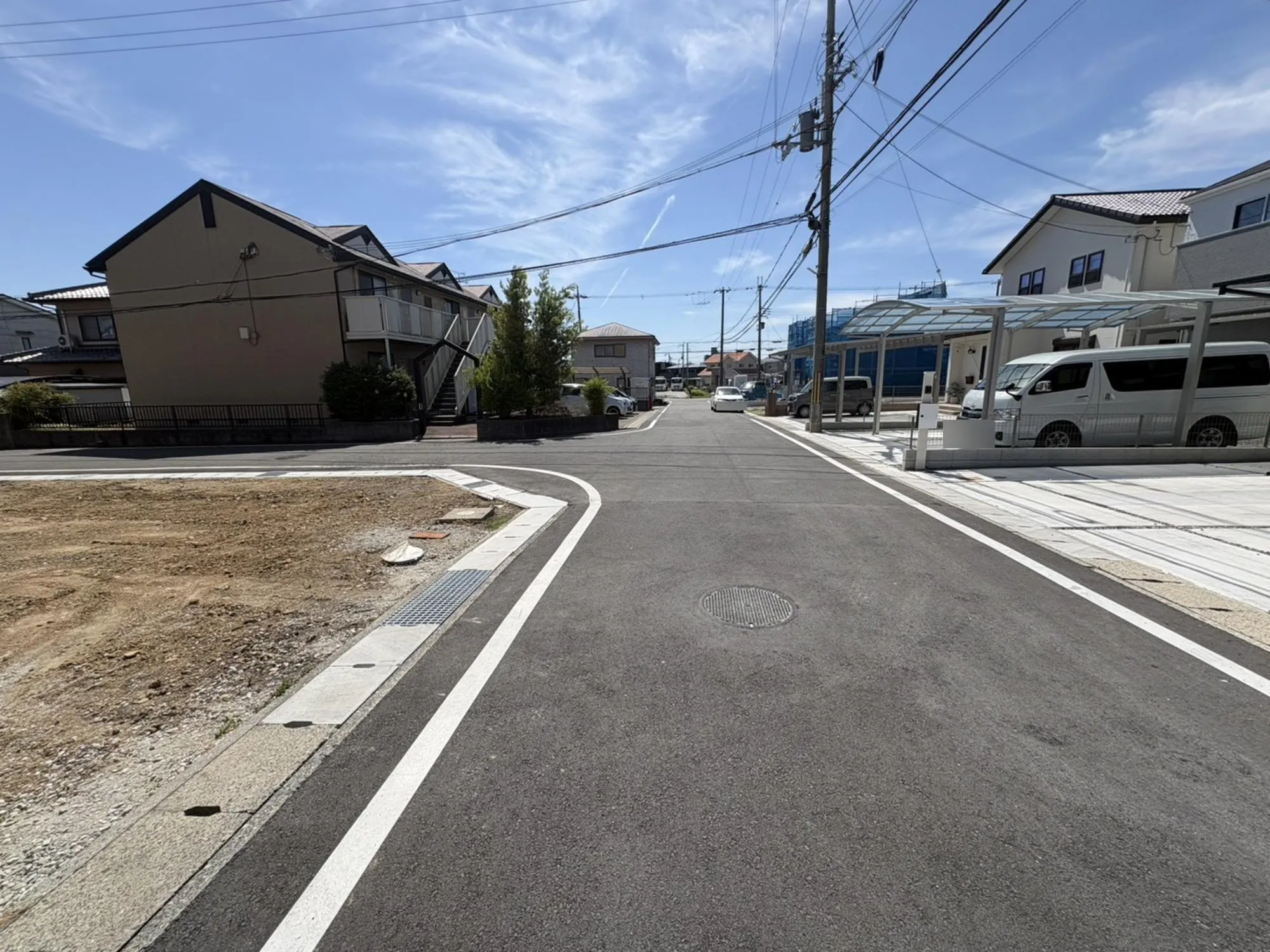 ☆2号棟 前面道路☆