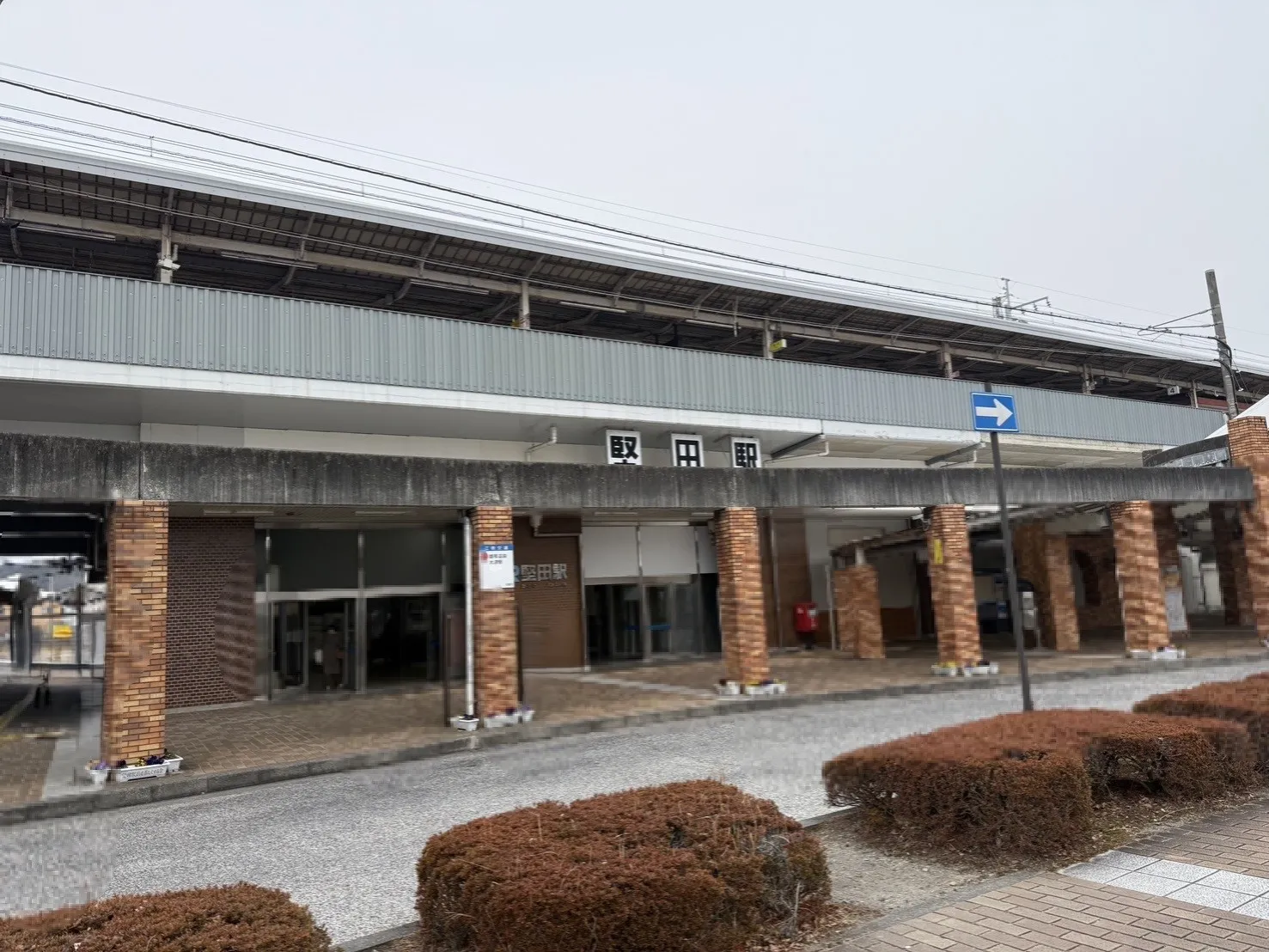 【JR堅田駅】