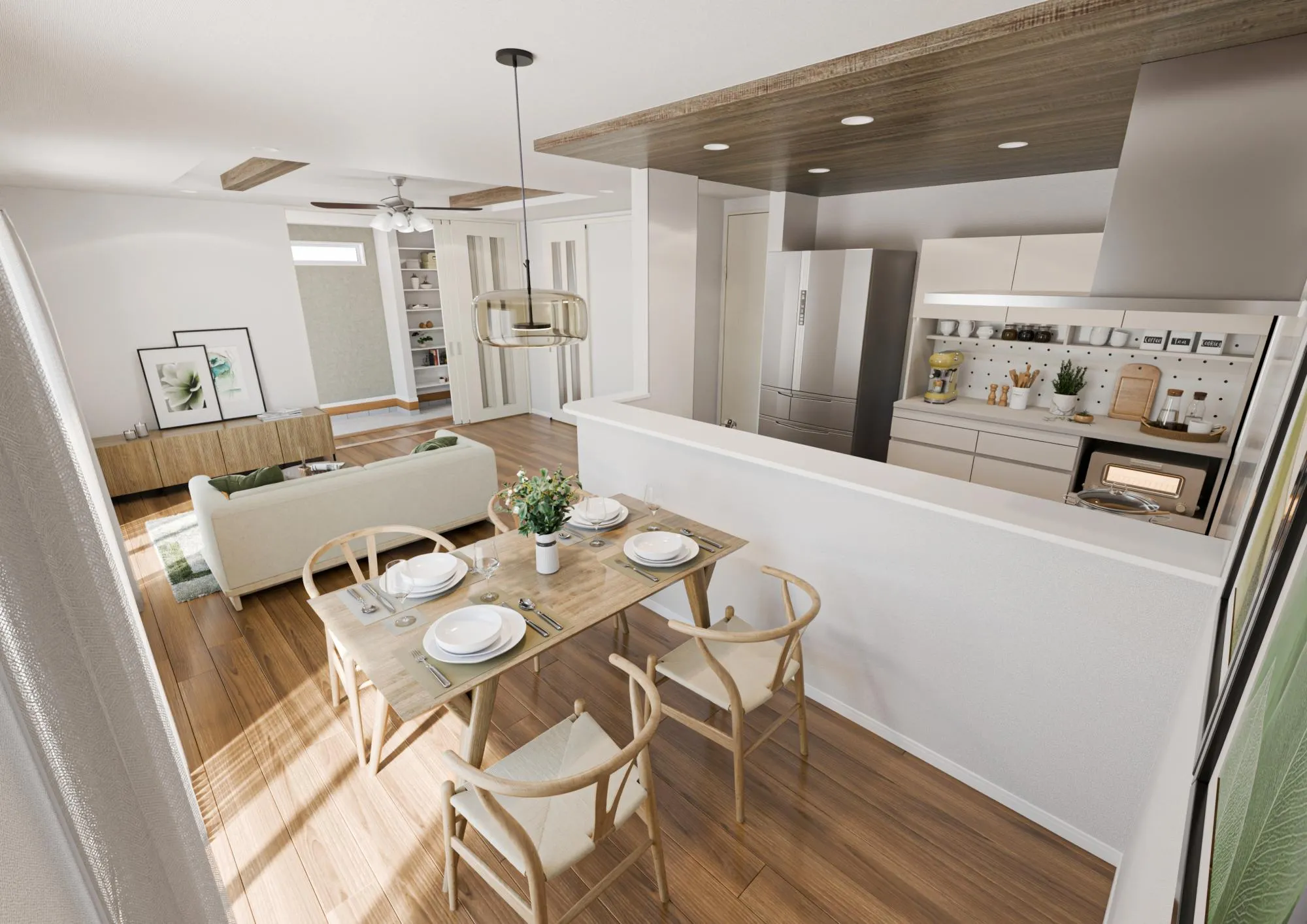 リビング(完成予想図)