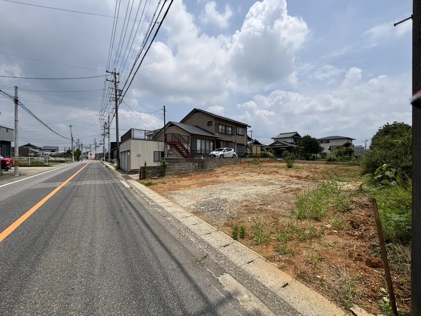 前面道路