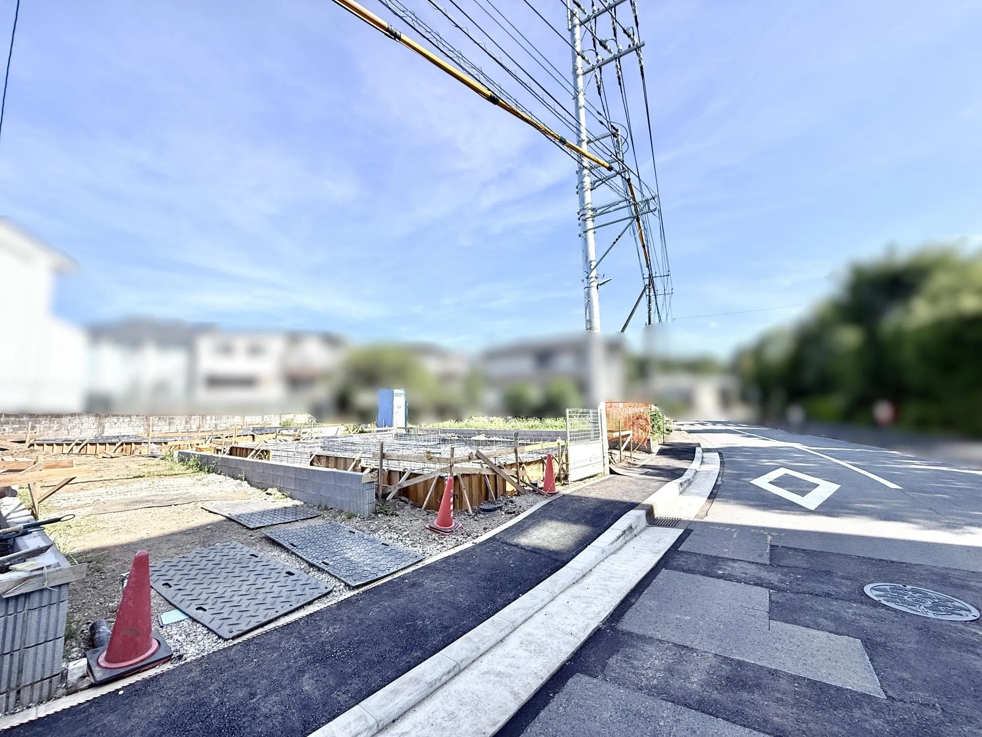 前面道路含む現地写真