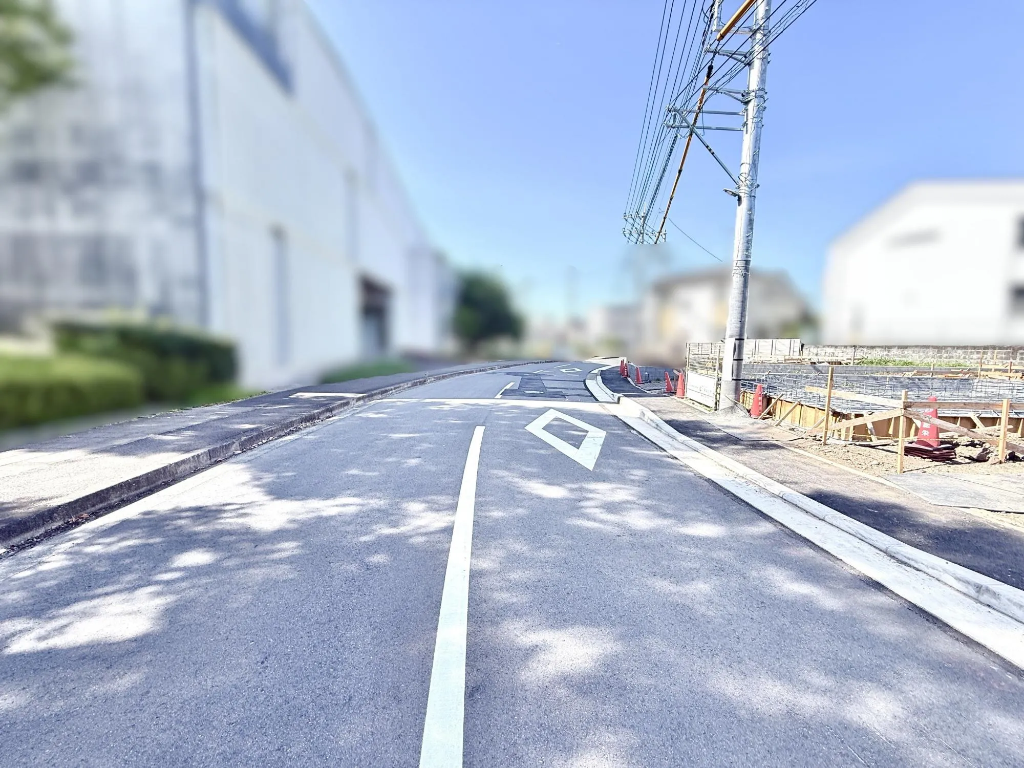 前面道路含む現地写真
