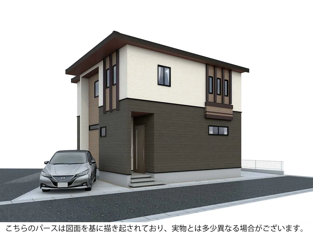 外観完成予想パース