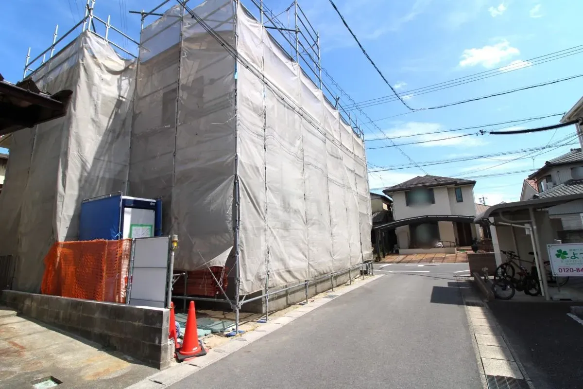 7月26日撮影 西側道路(北→南)