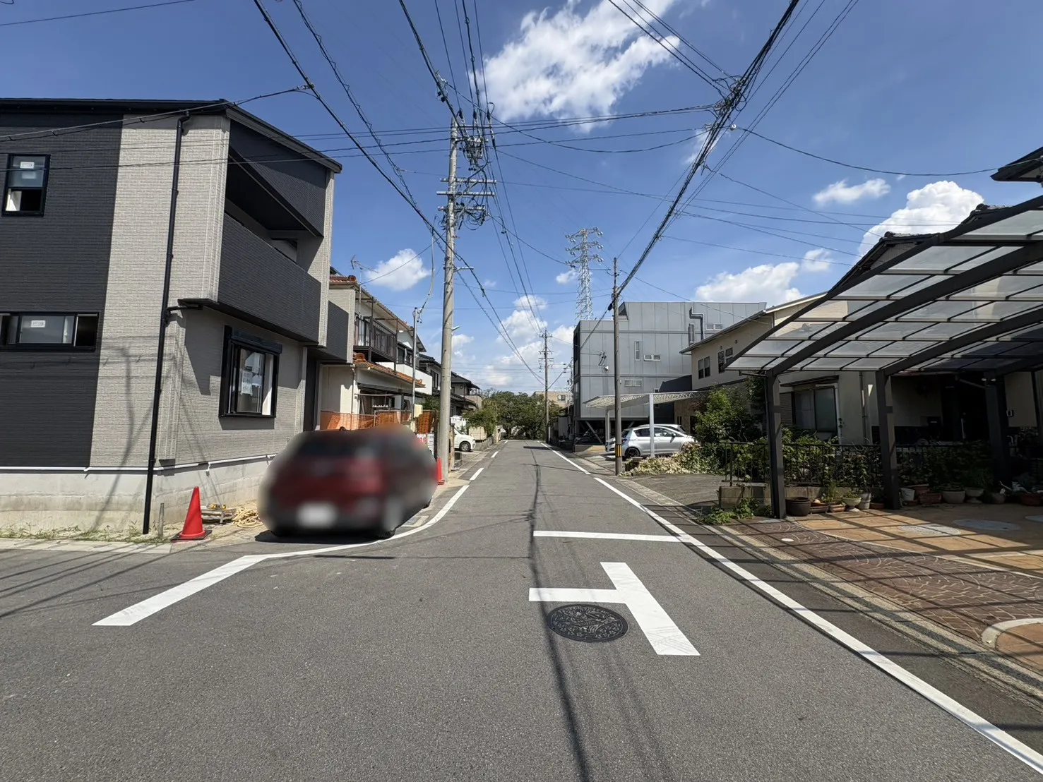 前面道路