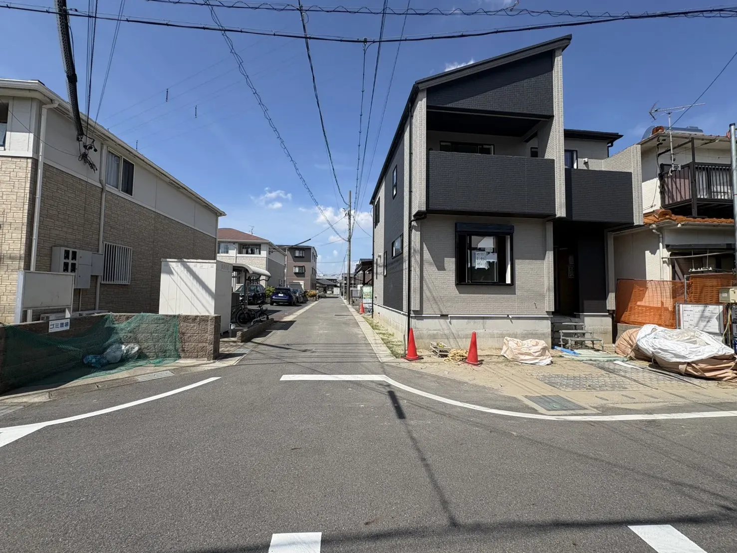 前面道路