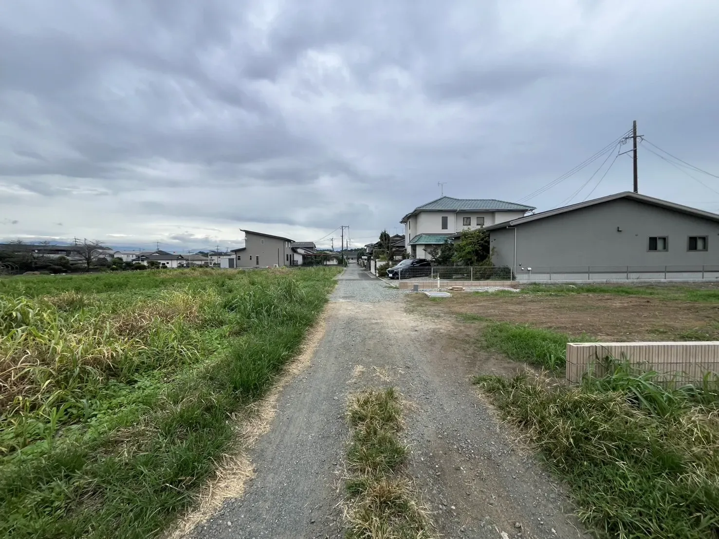 前面道路写真